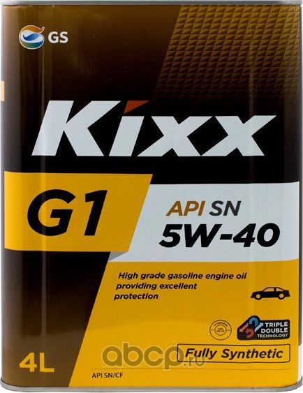 !ЗАМЕНА =L210244TE1 KIXX G1 5W40 SN/CF, GF-5 Масло моторное синт. (металл) (Коре. Артикул L531344TE1