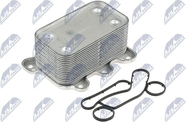 Радиатор масляный (маслоохладитель) для двигателя NTY для Mercedes-Benz E-Класс III (W211, S211) 2003-2008. Артикул CCL-ME-012