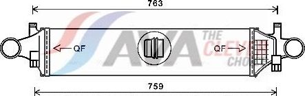 Интеркулер AVA. Артикул MSA4658