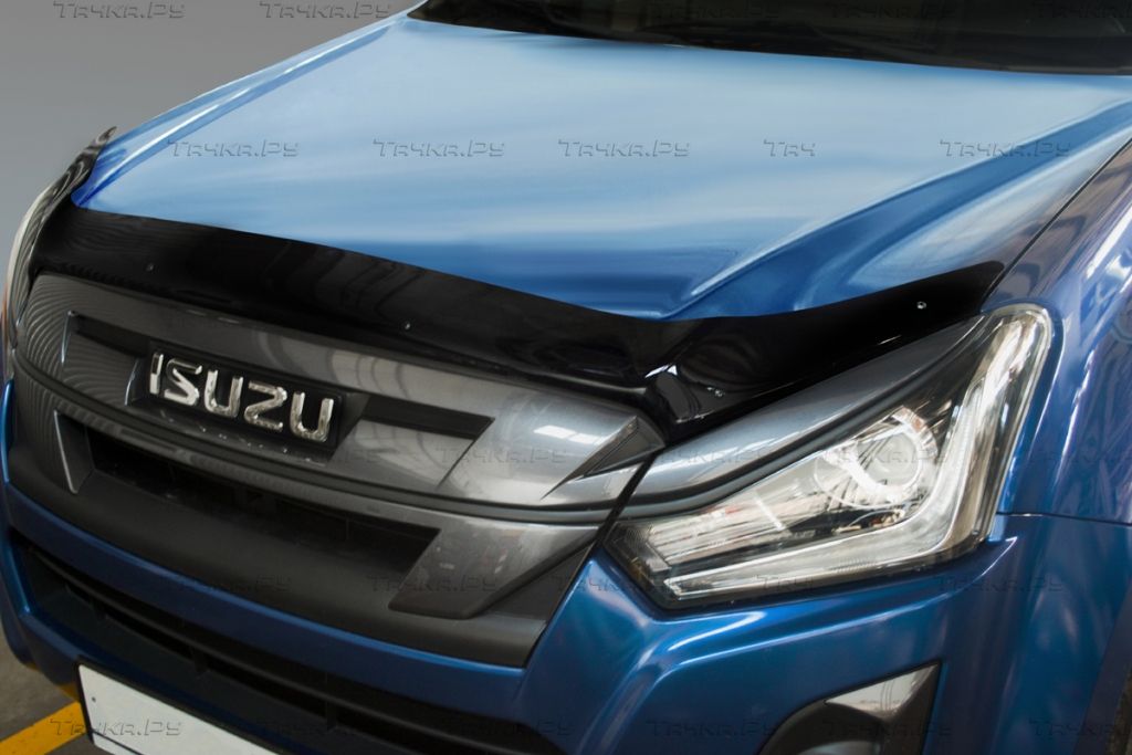 Дефлектор SIM для капота Isuzu D-Max 2019-2026. Артикул SISDMAX1912