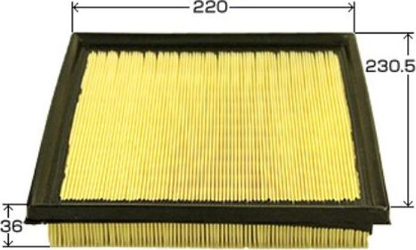 Воздушный фильтр JS Asakashi. Артикул A2701