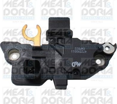 Реле-регулятор напряжения генератора Meat & Doria. Артикул 52016