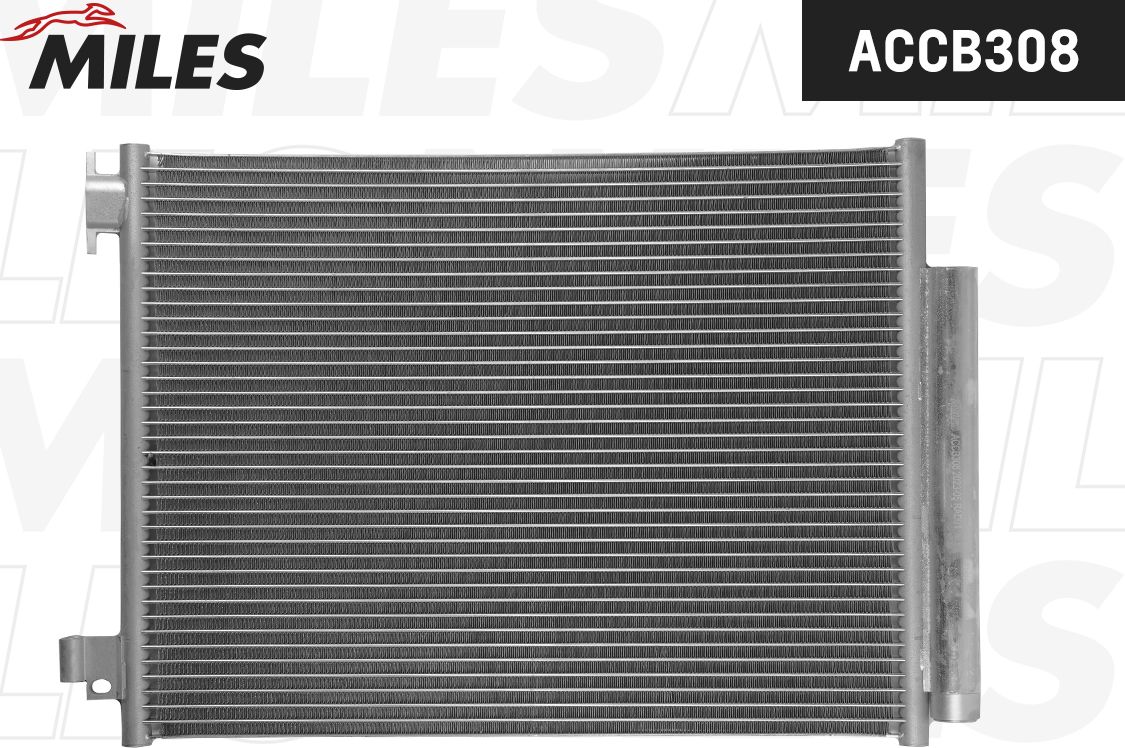 Радиатор кондиционера (конденсатор) Miles (алюминий). Артикул ACCB308