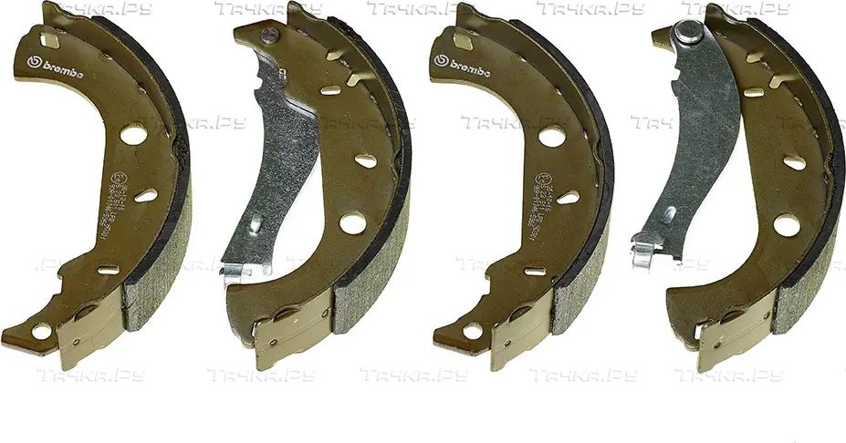 Тормозные колодки Brembo ESSENTIAL LINE задние для Fiat Tipo 160 1988-1995. Артикул S 23 511