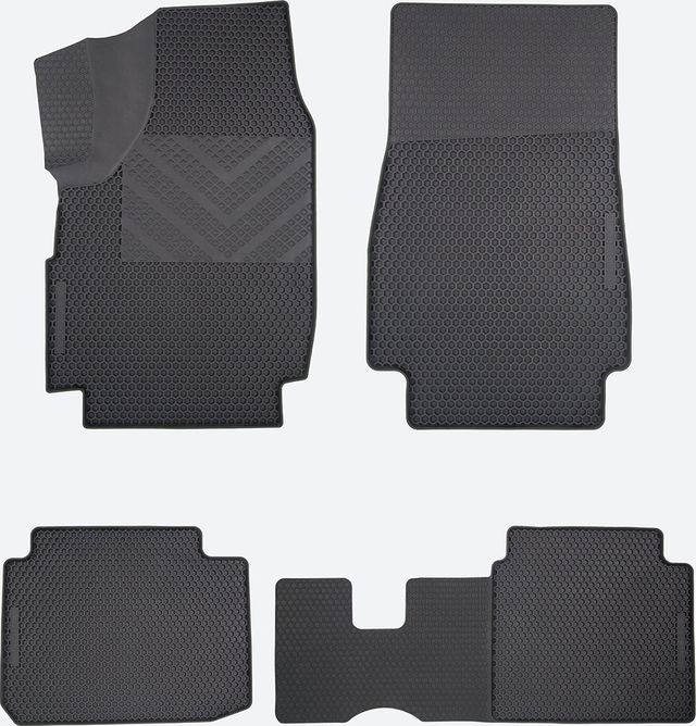 Коврики резиновые Avtodriver SOTABOARD для салона ВАЗ 2121 (Нива) 1977-2026 . Черные. Артикул EVTS.0745