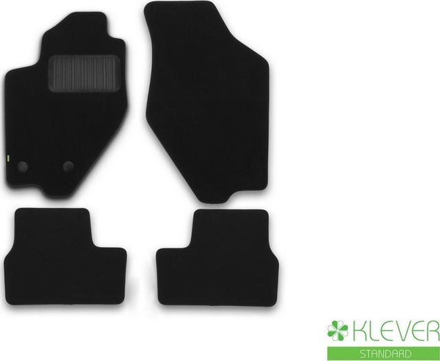 Коврики Klever Standard для салона Lada Kalina II седан, хэтчбек 2013-2018. Артикул KLEVER02520401210kh
