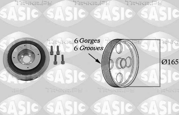 Шкив коленвала Sasic для Opel Zafira B 2005-2015. Артикул 9001813