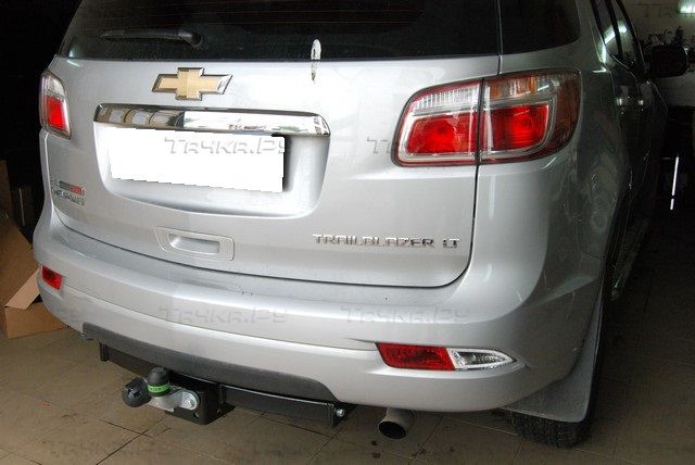 Фаркоп Лидер-Плюс для Chevrolet TrailBlazer II GM800 2012-2016. Фланцевое крепление. Артикул C216-F