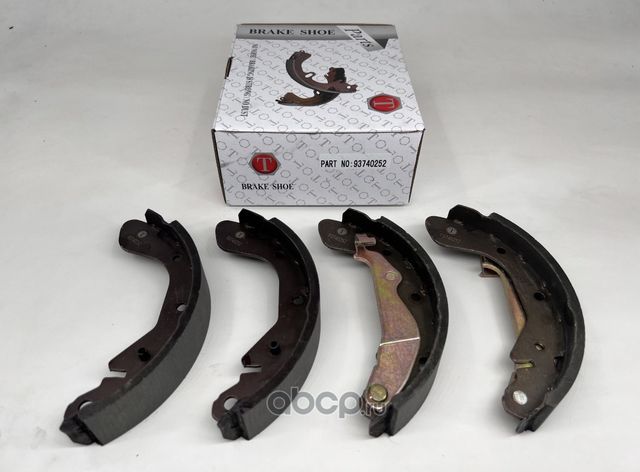 Колодки тормозные барабанные | зад прав/лев | (Trassavto). Артикул TRSCB020