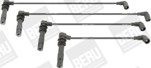 Высоковольтные провода (провода зажигания) (комплект) Beru для Audi A2 2000-2005. Артикул ZEF990