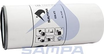 Масляный фильтр Sampa. Артикул 036.472