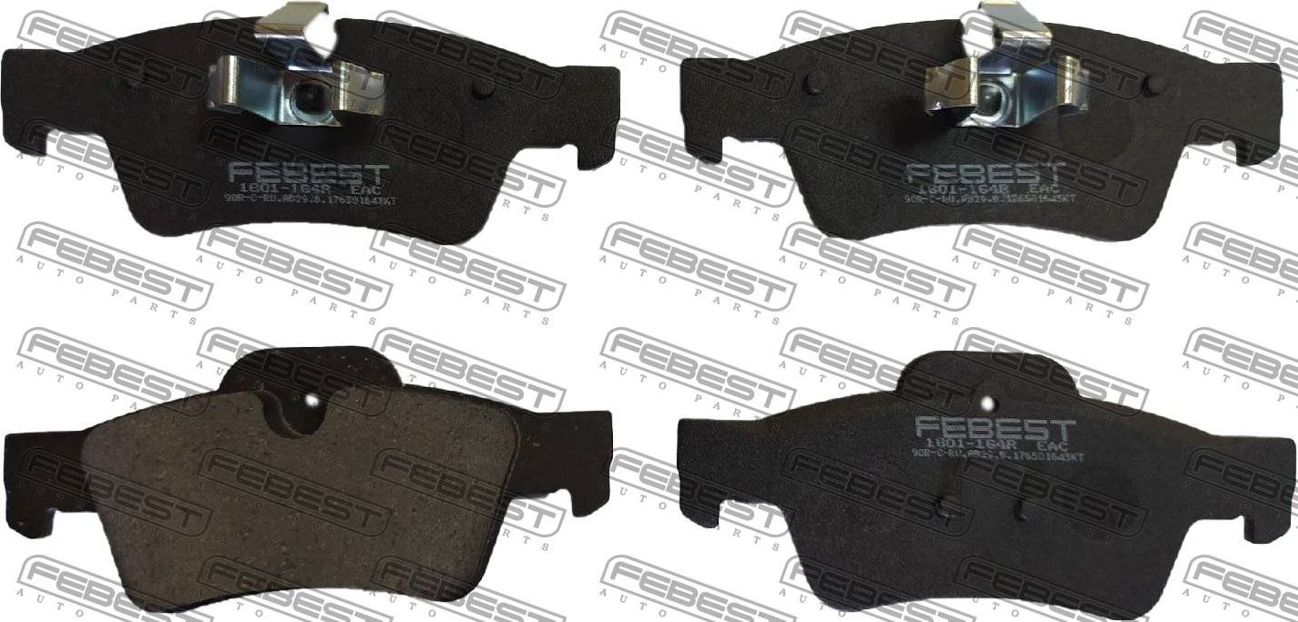 Тормозные колодки Febest. Артикул 1601-164R