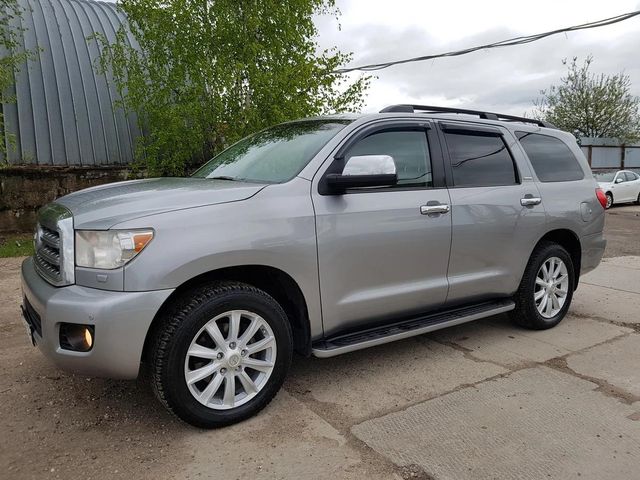 Дефлекторы V-Star для окон Toyota Sequoia II 2008-2022. Артикул D10512