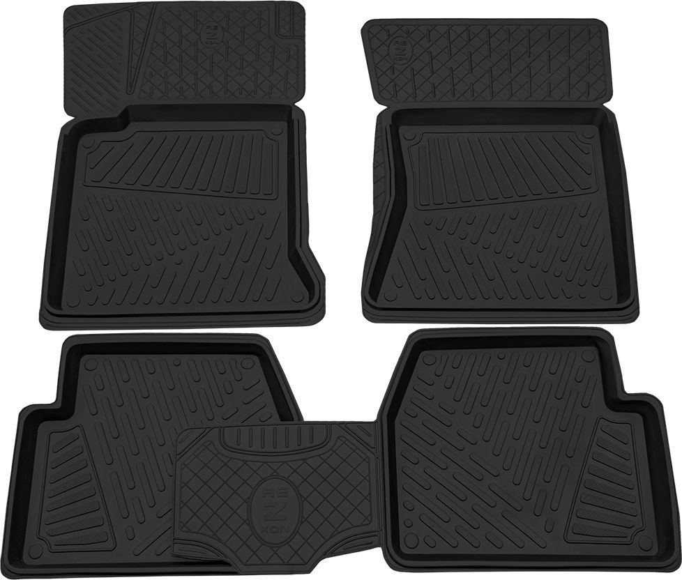 Коврики Rezkon резиновые универсальные Champion maximum для салона автомобиля. Артикул 1038005300