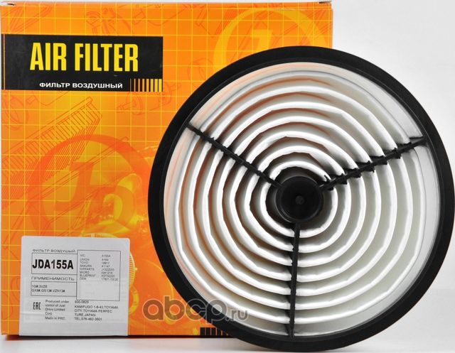 Фильтр воздушный A-155 (JDA155A) Just Drive Just Drive. Артикул JDA155A
