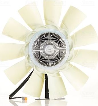 Муфта (вискомуфта) вентилятора Nissens (алюминий). Артикул 86141