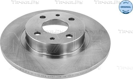 Тормозной диск Meyle Original передний для Alfa Romeo 146 1994-1996. Артикул 215 521 2002