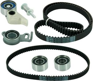 Ремень ГРМ с роликами (комплект) SKF для Mitsubishi L200 IV 2005-2015. Артикул VKMA 95676