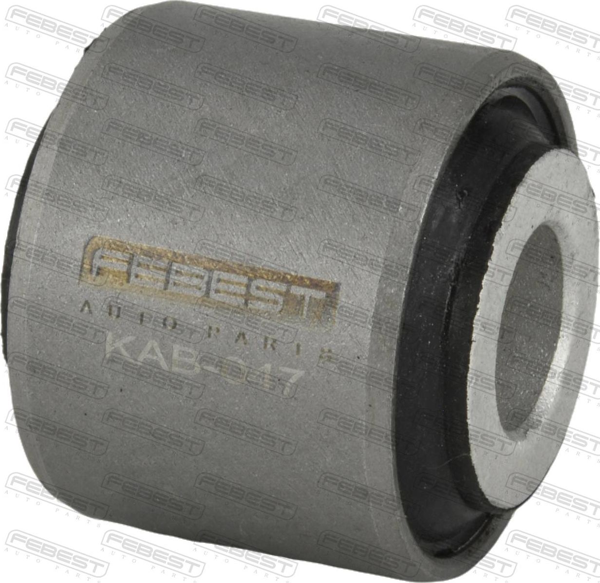 Сайлентблок заднего рычага подвески Febest. Артикул KAB-047