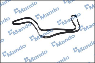 Приводной ремень поликлиновой Mando. Артикул MB6PK2552