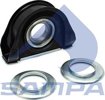 Подвесной подшипник карданного вала Sampa для MAN TGL 2005-2026. Артикул 020.157