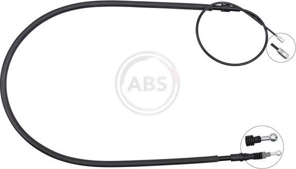 Трос ручника (тросик ручного тормоза) ABS для Audi A1 I (8X) 2014-2018. Артикул K10004