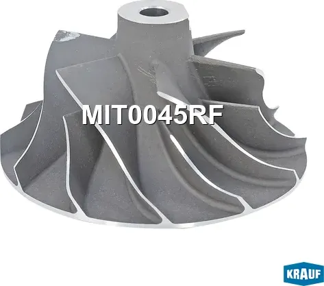 Крыльчатка турбокомпрессора Krauf. Артикул MIT0045RF