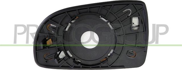 Зеркальное стекло бокового зеркала Prasco Premium правое для Chevrolet Aveo I 2005-2012. Артикул DW3277513