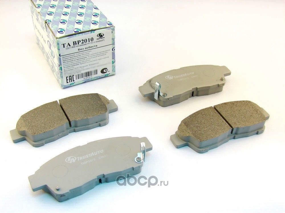 Дисковые тормозные колодки () (Trustauto). Артикул TABP2010