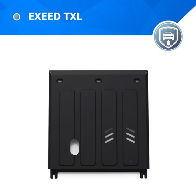 Защита картера и КПП Rival для Exeed TXL АКПП 4WD 2021-2026. Артикул 111.0927.1