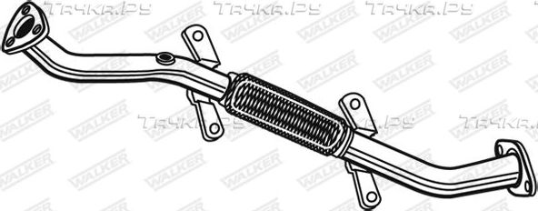 Глушитель Walker передний для Nissan Primera P11 1996-2002. Артикул 07597
