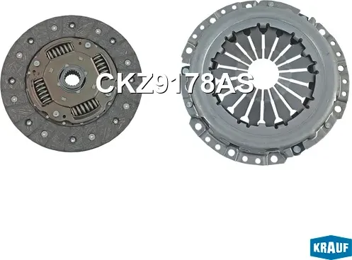 Сцепление комплект без подшипника (Krauf) Krauf. Артикул CKZ9178AS