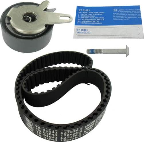 Ремень ГРМ с роликами (комплект) SKF. Артикул VKMA 01253