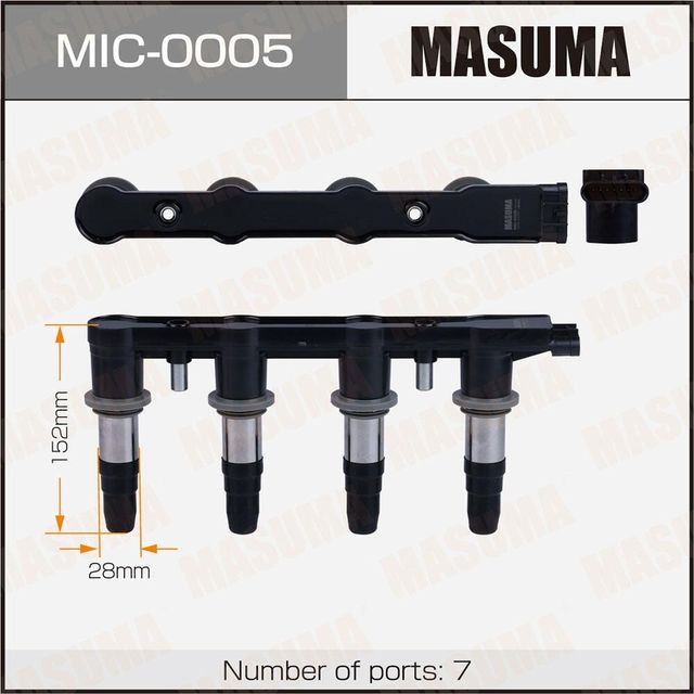 Катушка зажигания Masuma. Артикул MIC-0005