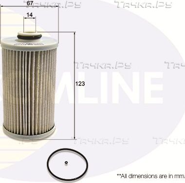 Топливный фильтр Comline для Honda Civic IX 2012-2016. Артикул EFF236