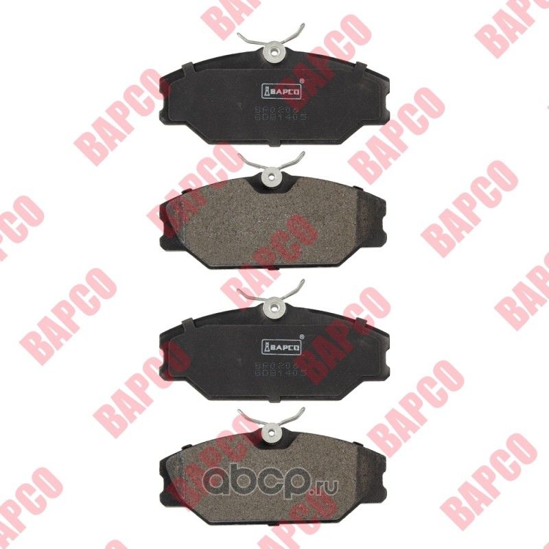 Колодки тормозные дисковые пер. RENAULT CLIO II, LAGUNA I, MEGANE I, S (Bapco) Bapco. Артикул BP0206