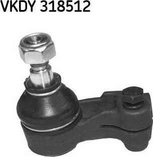 Наконечник рулевой тяги SKF. Артикул VKDY 318512