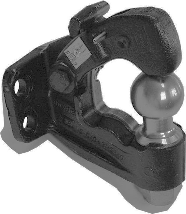 Фланцевый шар Westfalia на 4-х болтах шаровый узел под петлю и замок 83x56 мм 3500 кг. Артикул 329090600001