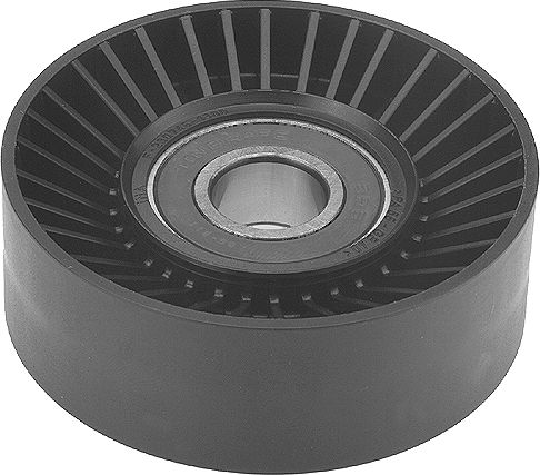 Направляющий (ведущий) ролик приводного поликлинового ремня Febi Bilstein (полимерный материал). Артикул 19247