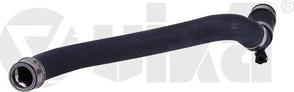 Патрубок радиатора (системы охлаждения) Vika (резина) левый верхний для Mercedes-Benz E-Класс III (W211, S211) 2005-2009. Артикул 11050701