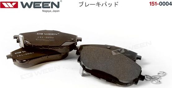 Тормозные колодки WEEN. Артикул 151-0004