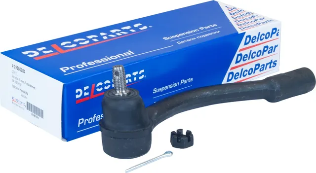 Наконечник рулевой левый Hyundai Solaris I (2010 - 2017)  Kia Rio III (2011 - 2017) (Delcoparts). Артикул 19380984