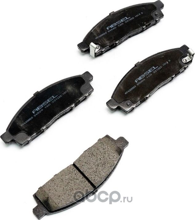 Колодки тормозные передние (Absel). Артикул MT420003