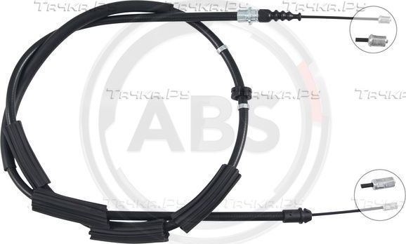 Трос ручника (тросик ручного тормоза) ABS. Артикул K17575