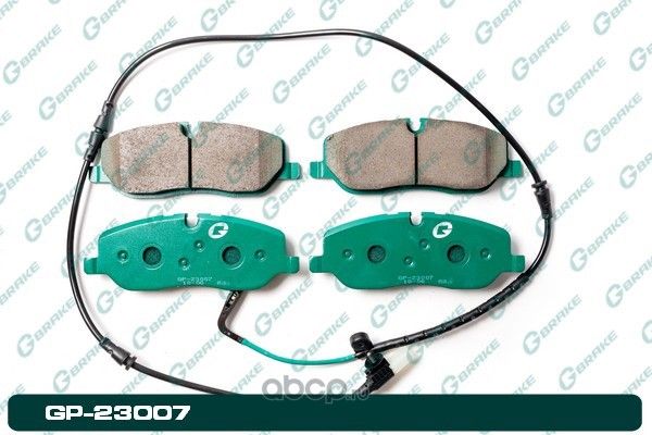Колодки тормозные дисковые (G-Brake). Артикул GP23007