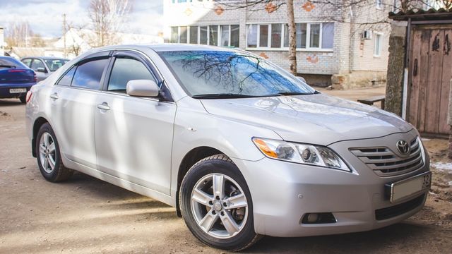 Дефлекторы V-Star для окон (с хром. молдингом) Toyota Camry 40 (V40, XV40) 2006-2011. Артикул CHR10062