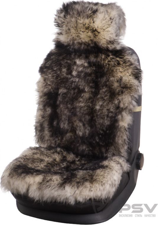 Накидка универсальная PSV Jolly Extra Parts 140х50 на переднее сидение, цвет Бело-черный. Артикул 121834