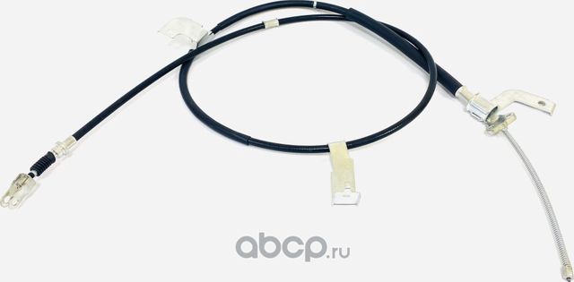 Трос стояночного тормоза левый в сборе с наконечниками (Ukorauto). Артикул U0107026L
