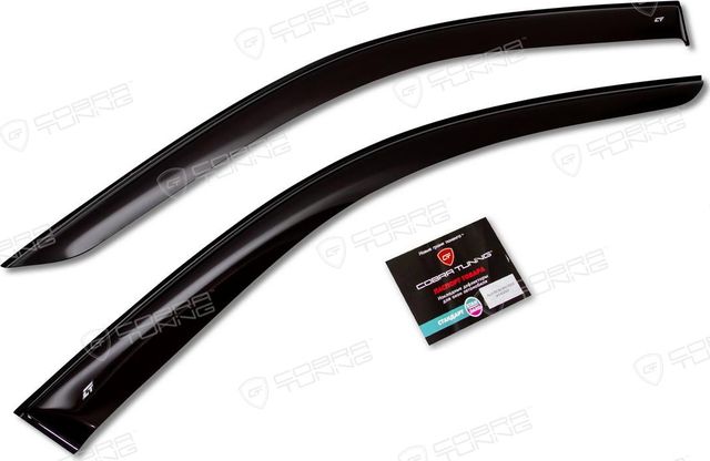 Дефлекторы Сobra Tuning для окон ВАЗ 21123 купе 3-дв. 2002-2009. Артикул V0010