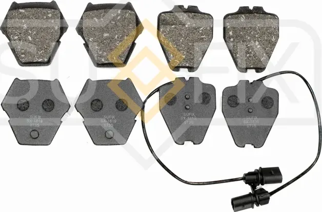 Колодки тормозные передние (Sufix). Артикул SX1819